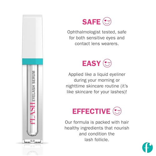 fLASH Eyelash Serum Mini - Longer Natural Lashes in 2 Weeks