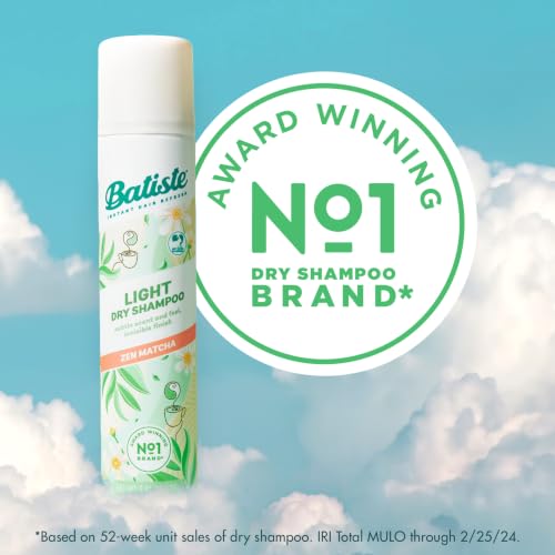 Batiste Light Dry Shampoo Zen Matcha 3.81 oz