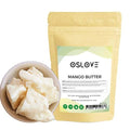 Mango Butter 2 LB Pure, Natural, Hand -packed, Fresh & Fluffy in DIY mixes | Obtained from Mango seeds | Use for DIY leave in conditioner, Salves, Body Butter, Lotions & Soaps