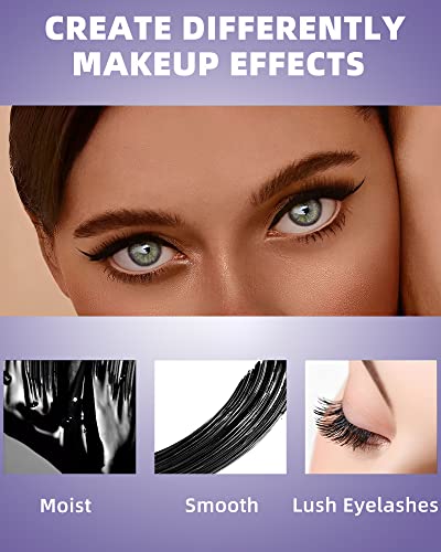 LYSdefeu 07# Red Waterproof Colored Mascara for Halloween & Cosplay Makeup