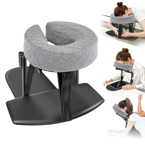 Adjustable Massage Headrest for Bed | Portable Face Pillow