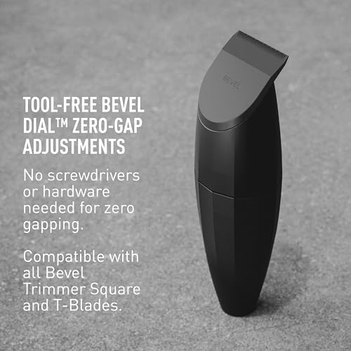 Bevel Travel Beard Trimmer SE for Men - Lightweight Cordless Mustache Grooming