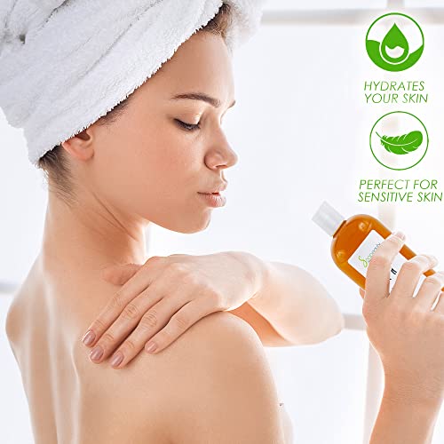Soapeauty Lanolin Oil 100% Natural | Moisturizing Carrier Oil for Skin, Lips & Hair | Cosmetic & Soap Making Ingredient | DIY Formulations | 32 fl oz