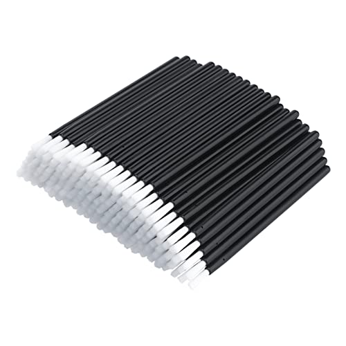 100Pcs Disposable Lip Brushes - Nylon Lipstick Applicators