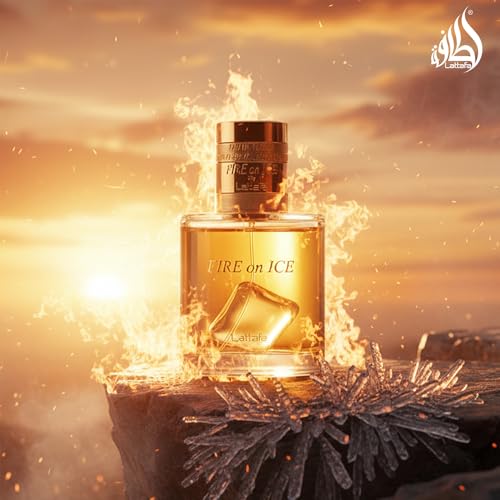 Lattafa Fire On Ice Eau de Parfum – 3.71 oz Unisex Fragrance