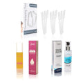 Complete Dermaplaning Skincare Kit ? 9-Pack Precision Razors, Pre-Treatment Face Oil & Hydrating Snail Mucin Serum