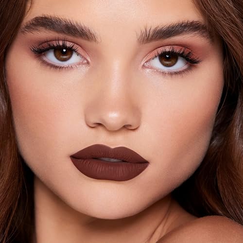 MAKI YIKA Coffee Brown Matte Lipstick Long Lasting, Cruelty-Free for Women