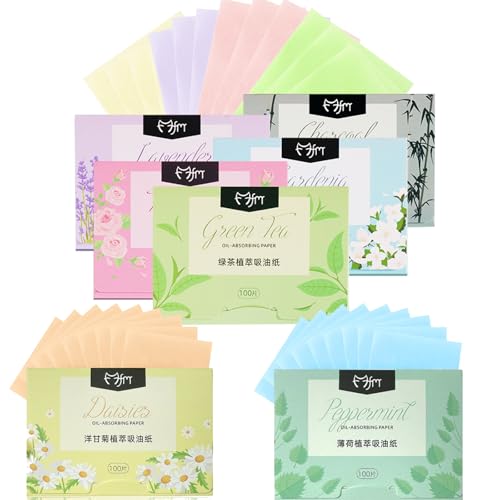 Oil Blotting Papers for Face - 700 Sheets Portable