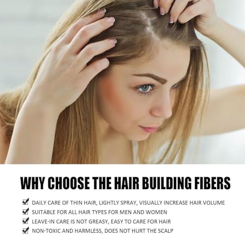 Hair Thickener Fibers with Brush - Dark Brown