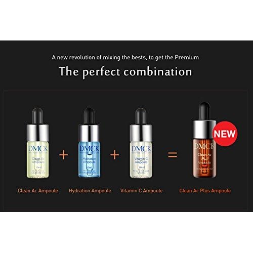 DMCK Clean Ac Plus Ampoule 3pcs (Ac + Hydration + Vitamin C = Clean Ac Plus Ampoule)