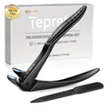 Ergonomic Long Handled Toenail Clippers for Seniors - 4.5" Angled Head