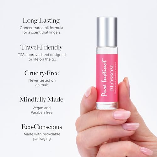 Pure Instinct Blossom Pheromone Perfume Roll-On for Women
