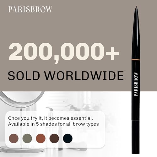 PARISBROW Slim Brow Pencil 04 Dark Brown - Ultra-Fine 0.9mm