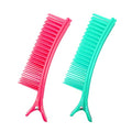 Colortrak Hair Sectioning Grip Clips (2 Pack) for Efficient Coloring, Cutting, and Styling - Brush-Like Top, Sectioning Bottom