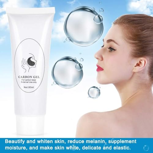 ABBASI & CO 3X Carbon Peel Gel 80ml - Deep Cleansing Facial Mask for Blackhead Removal & Skin Rejuvenation, for All Skin Types, Infused with Marine Minerals & Vitamins - Pack of 3