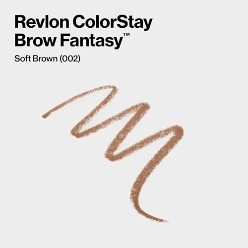 Revlon ColorStay Brow Fantasy Eyebrow Pencil & Gel, 16HR Wear