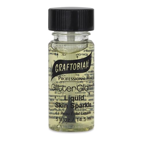 Graftobian GlitterGlam Liquid Skin Sparkle - Clear Base 0.5oz