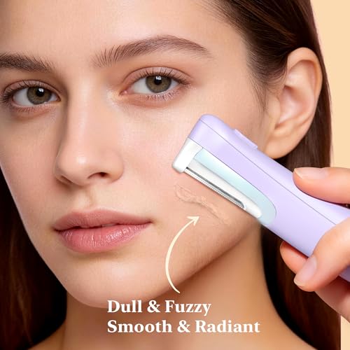 BNU Dermaplane Razor for Women | Sonic Exfoliation & Red Light