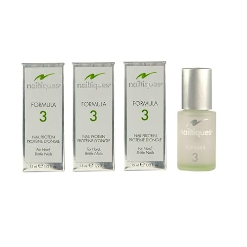 Nailtiques Formula 3 Nail Protein 0.5 oz, 3-Pack