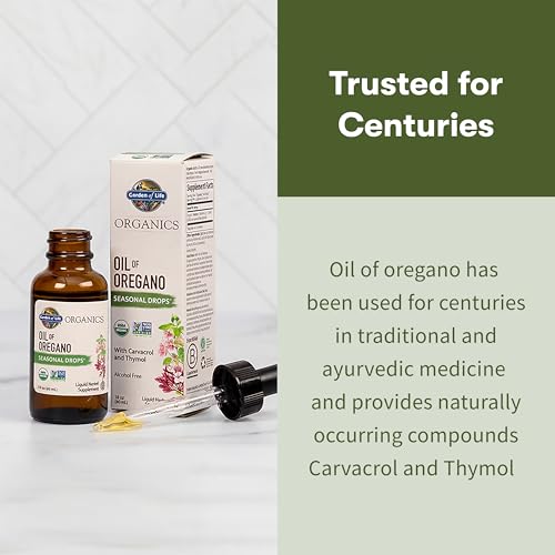 Garden of Life Oil of Oregano Drops - Immune Support, 1 oz