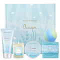 Ocean Spa Gift Set for Women - 5 Pc Bath & Body Kit