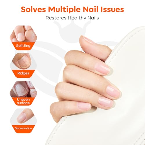 Modelones Nail Strengthener & Growth Polish - Clear 15ml