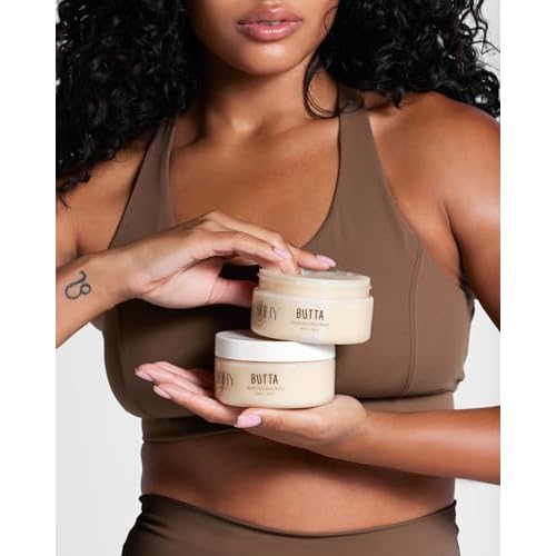 Butta Moisturizing Body Butter, Whipped Body Butter with Natural Shea, Natural Body Lotion for Body Glow, Deep Moisturizer and Body Care Lotion
