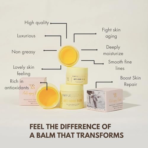 Simple Sophistication Tallow Emu Honey Balm | Nourishing Face & Body Moisturizer with Manuka Honey & Emu Oil, Non-Greasy Natural Skincare (1 oz, Anti-Aging Balm, 1 oz)