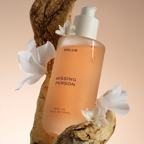 PHLUR Missing Person Body Oil 4oz - Skin Musk Bergamot & Jasmine (Variation: Missing Person)