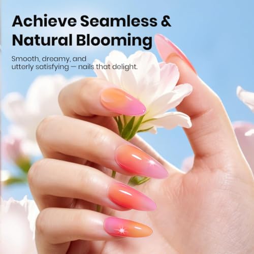 Beetles Blooming Gel & Nail Glue Set H-Clear-2 15ml for Nail Art & Extensions