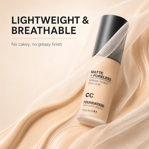 CC Cream Foundation Matte 24H Oil Control Shade 02