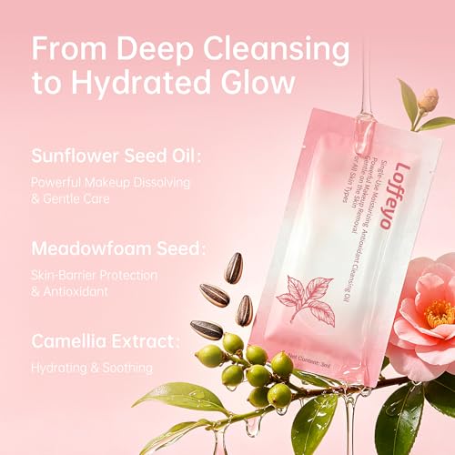40 Cleansing Oil Pods for Makeup Removal | Plant-Based & Travel-Friendly
