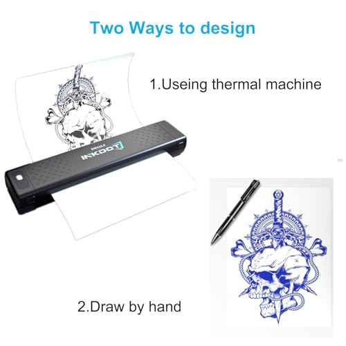 MIUXIA Tattoo Transfer Paper 50 Sheets Tattoo Stencil Paper A4 Size 4 Layers DIY Tattoo Tracing Paper Tattoo Kit Tattoo Supplies