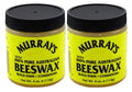 Murray's Beeswax Hair Wax 4oz | Natural Styling & Dreadlock Sealant - 2 Pack