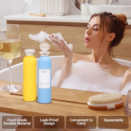 UMETASS 8.8oz Travel Shampoo Bottle with Flip Cap
