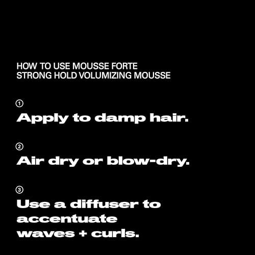 Sebastian Mousse Forte Strong-Hold Volumizing Mousse 6.7 fl oz