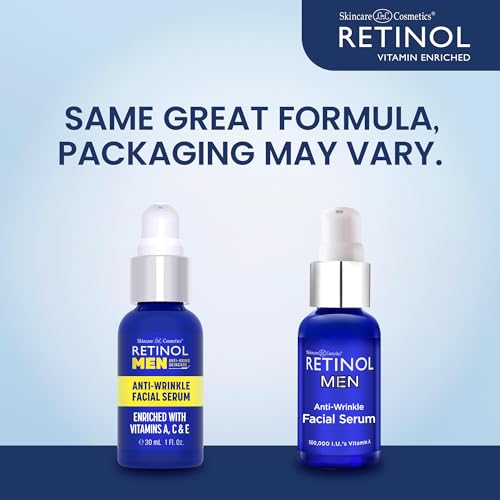 LIVAURA Retinol Men¡¯s Anti-Wrinkle Facial Serum ? The Original Retinol Anti-Aging Men¡¯s Formula For Younger Looking Skin ? Vitamin-Enriched To Smooth Fine Lines & Wrinkles, Promote Firmness
