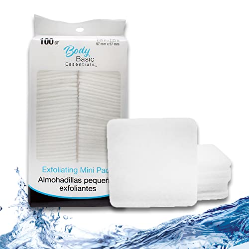 Jacent Mini Exfoliating Pads, 100 Count - Makeup Remover