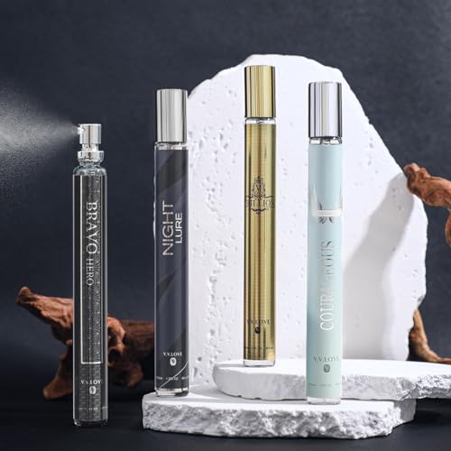 MZANK Cologne for Men 4 Pack Travel Size Gift Set