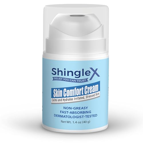 Moisturizing Skin Cream, Soothes Dry & Sensitive Skin, Dermatologist Tested, Fragrance Free, Fast-Absorbing, 1.4 OZ