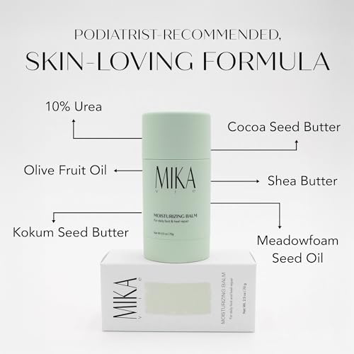 Mika Vie Urea Foot Balm Stick - 2.5oz Cracked Heel Treatment