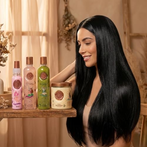 Botanical Hair Care Set with Keratin, Plex & Heat Protectant