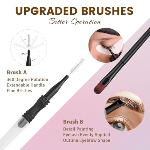 Lomansa Eyebrow Tint Kit Brown - 4 Week Color