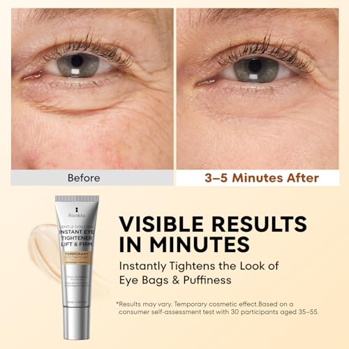 RONKIE Instant Eye Tightener Cream for Bags & Puffiness
