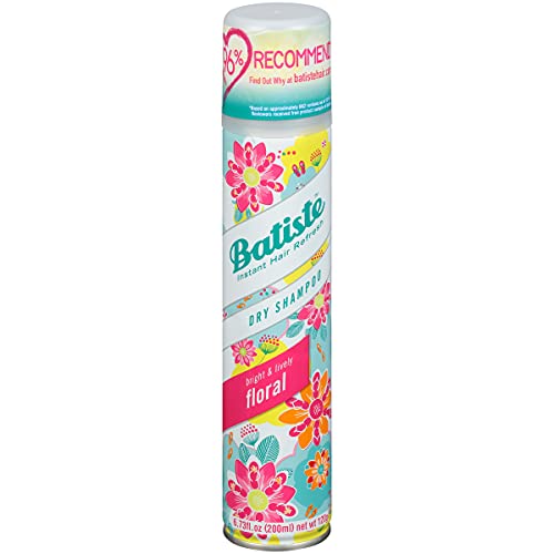 Batiste Shampoo Dry Floral 6.73 Ounce (200ml) (6 Pack)