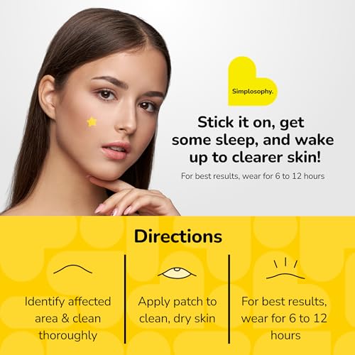Star Pimple Patches with Mirror, Hydrocolloid Acne Patch for Zits and Blemishes, Face and Skin Stickers, 72 Count