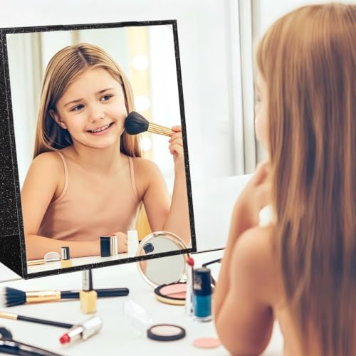 Foldable Full Length Mirror Tri-Fold Acrylic Portable
