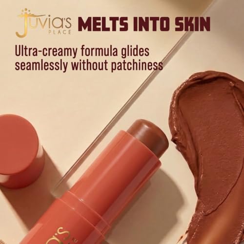 Juvia's Place Blushed Blonzing Stick - 2-in-1 Cream Bronzer & Blush for Face