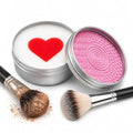 Makeup Brush Cleaner Soap with Silicone Pad, 100g