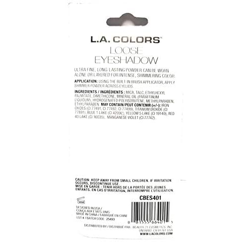 L.A. Colors Shimmering Loose Eyeshadow (Honey Suckle)